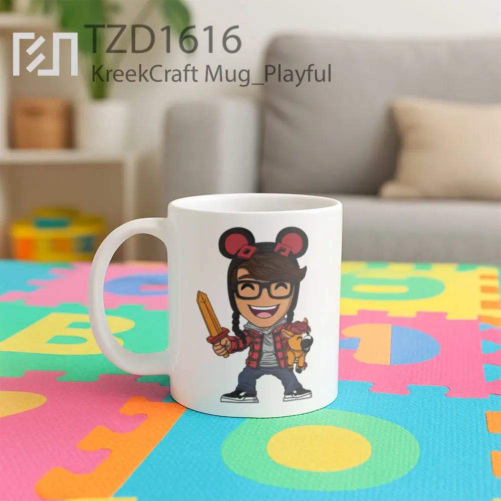KreekCraft Mug - All-side / Desain