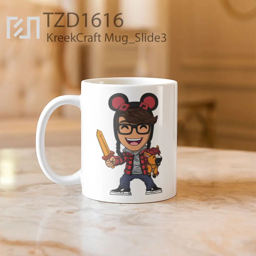 KreekCraft Mug - All-side / Desain