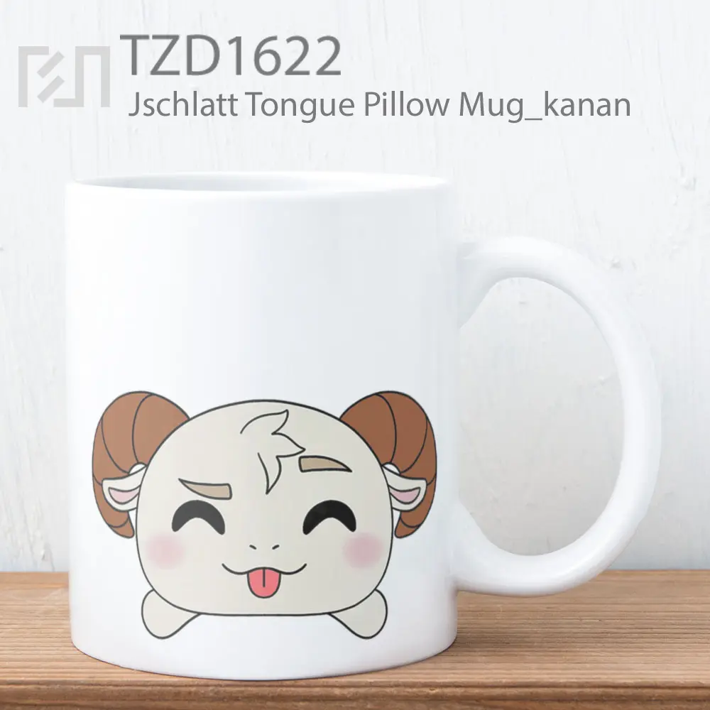 Jschlatt Tongue Pillow Mug