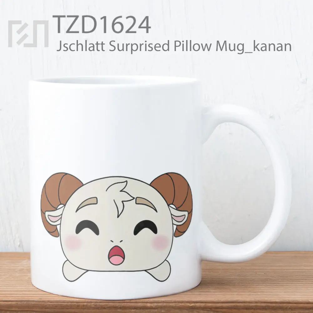 Jschlatt Surprised Pillow Mug