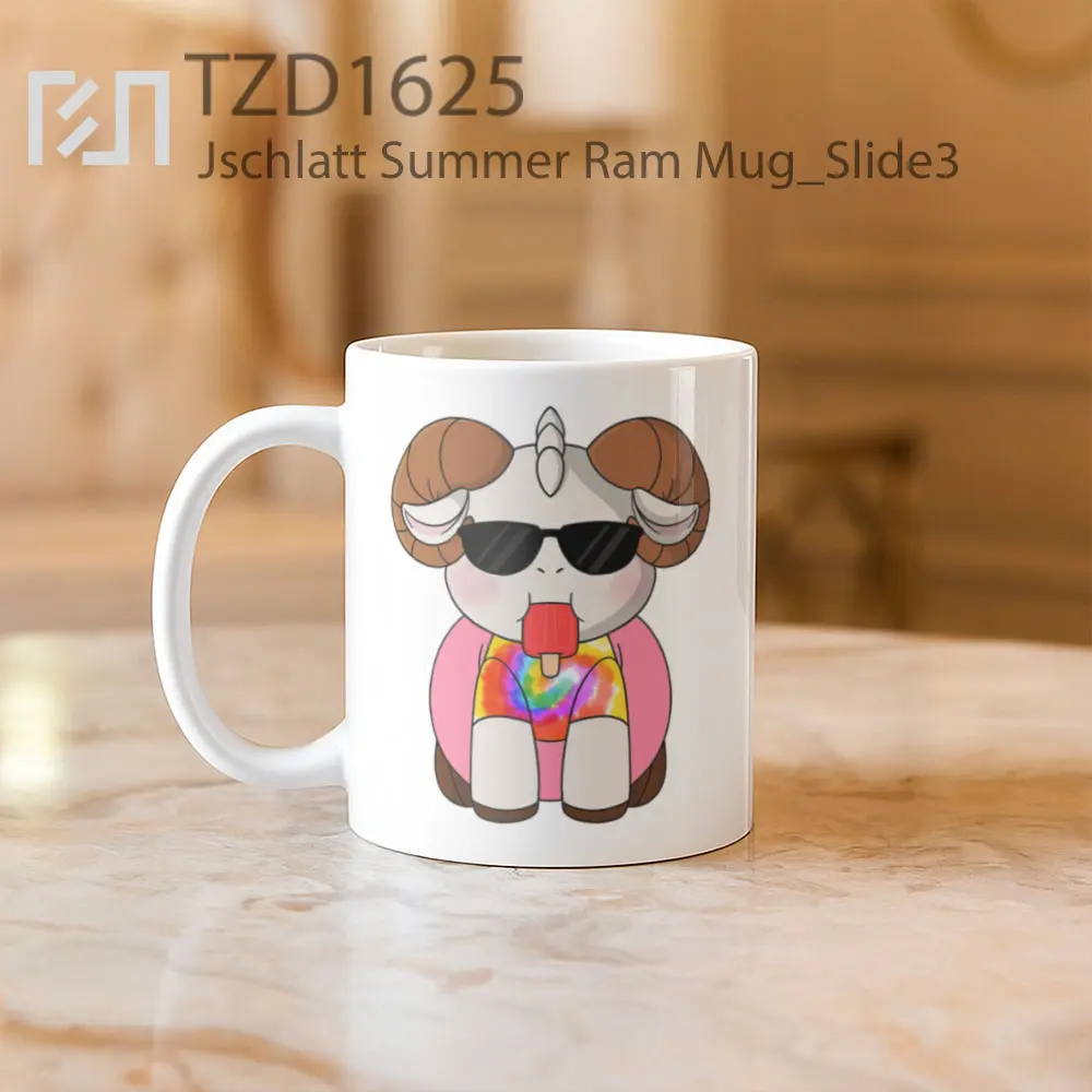 Jschlatt Summer Ram Mug - All-side / Desain