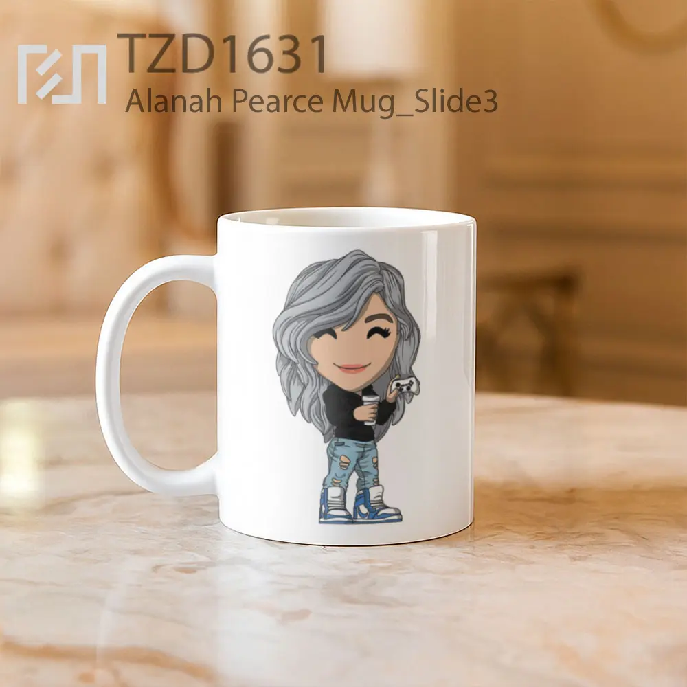 Alanah Pearce Mug - All-side / Desain
