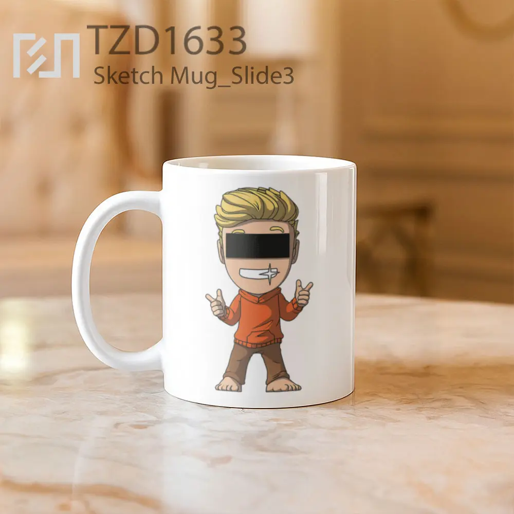 Sketch Mug - All-side / Desain