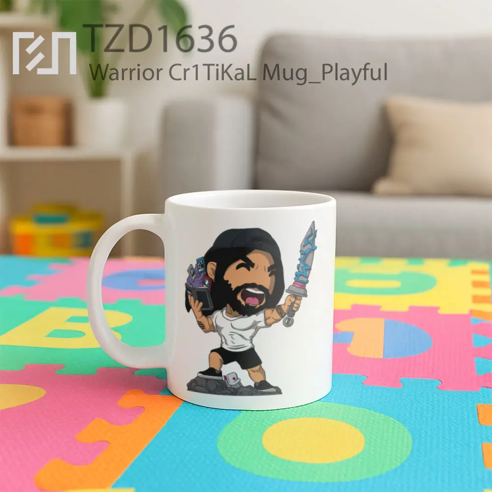 Warrior Cr1TiKaL Mug - All-side / Desain