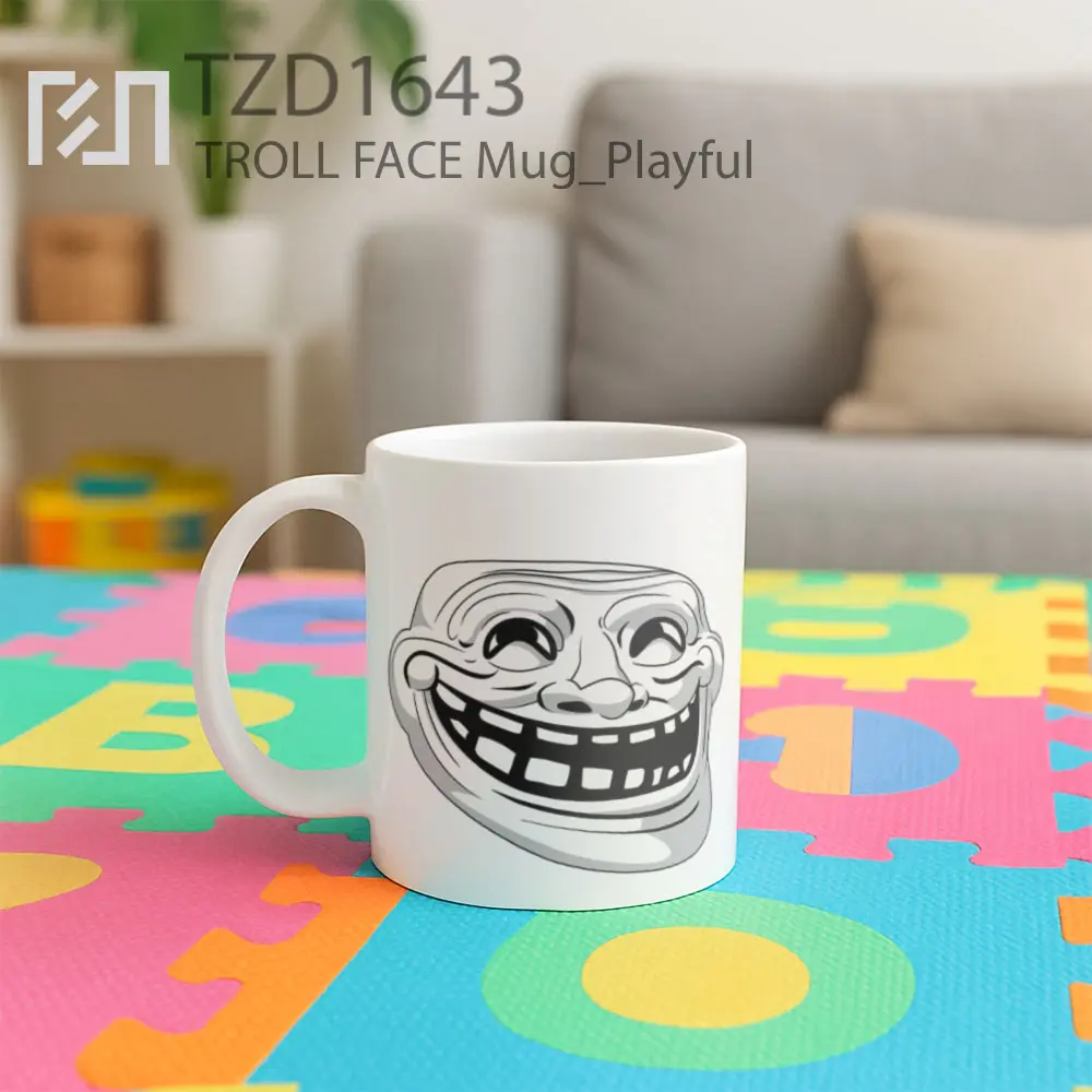 TROLL FACE Mug - All-side / Desain