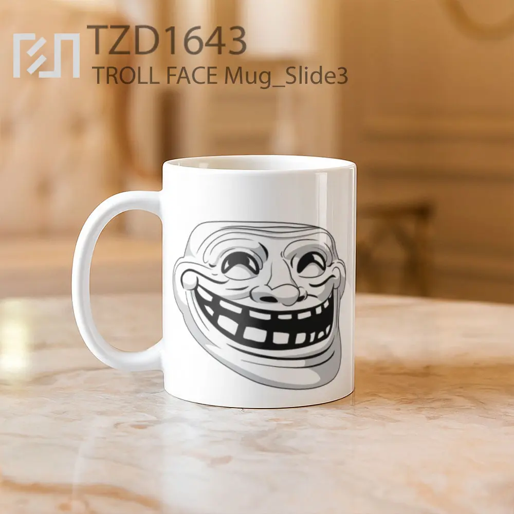 TROLL FACE Mug - All-side / Desain