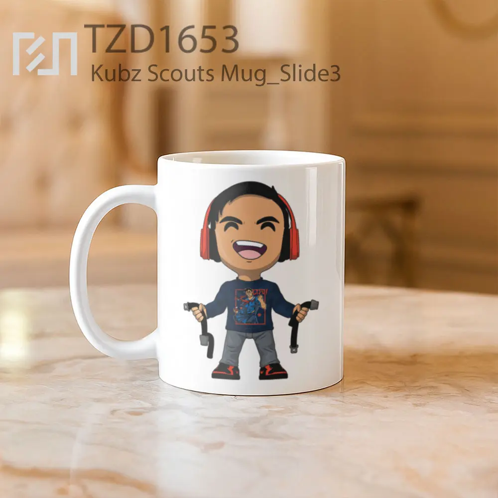 Kubz Scouts Mug - All-side / Desain