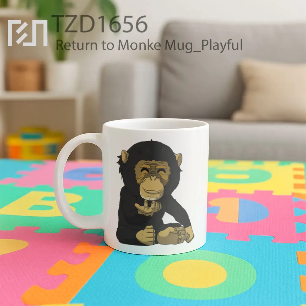 Return to Monke Mug - All-side / Desain