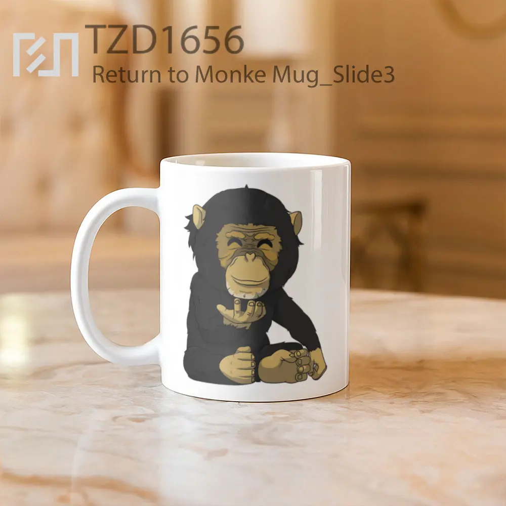 Return to Monke Mug - All-side / Desain