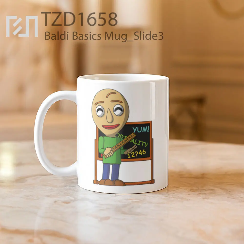 Baldi Basics Mug - All-side / Desain