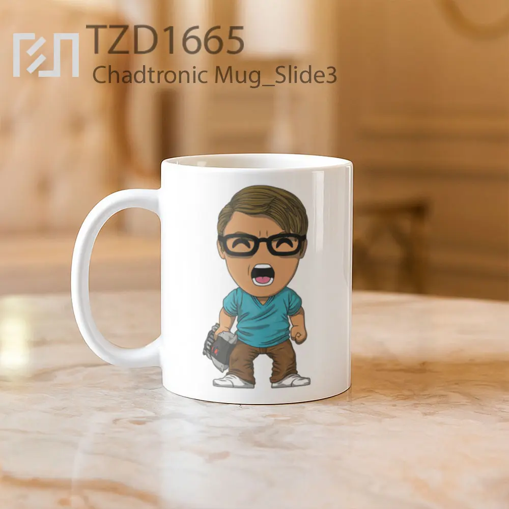 Chadtronic Mug - All-side / Desain