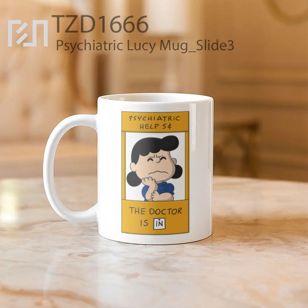 Psychiatric Lucy Mug - All-side / Desain