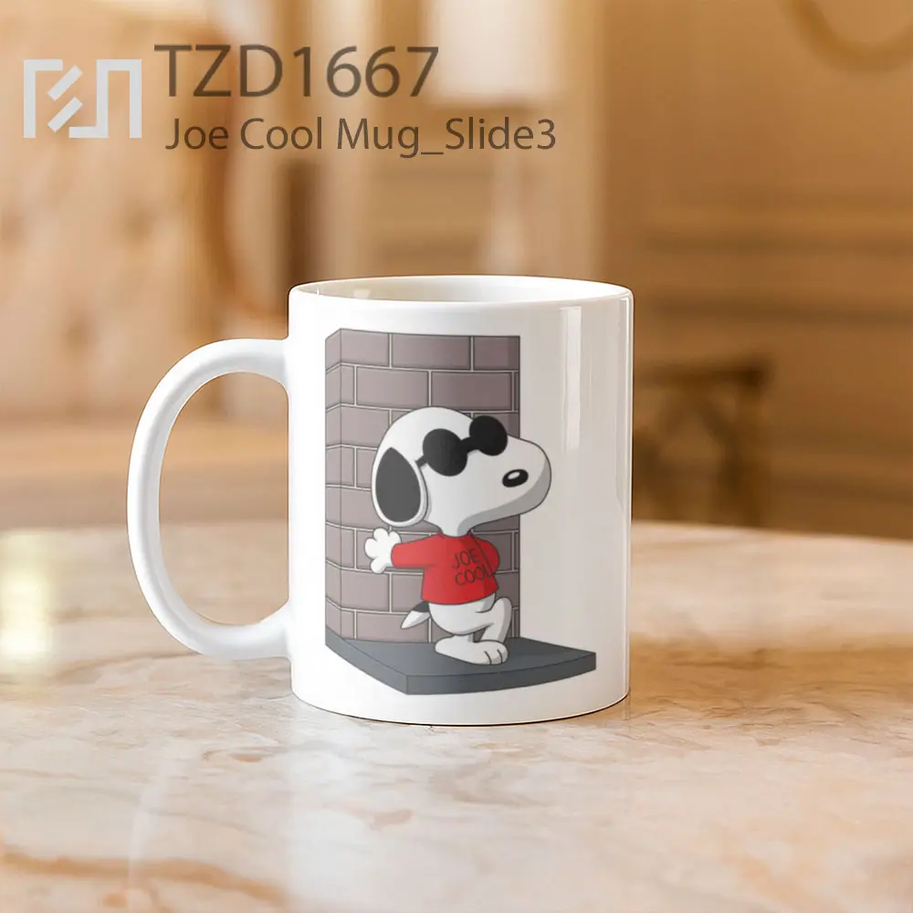Joe Cool Mug - All-side / Desain