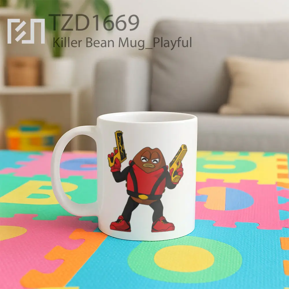 Killer Bean Mug - All-side / Desain