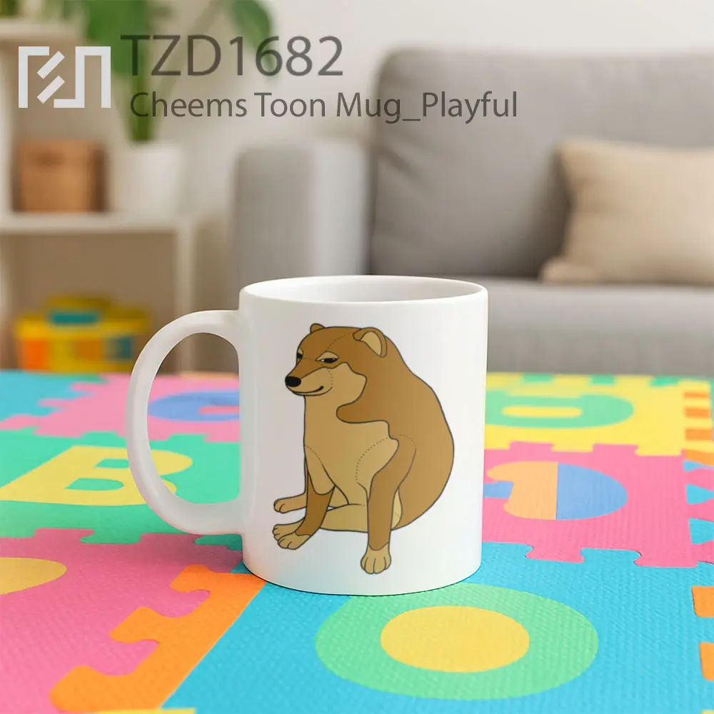 Cheems Toon Mug - All-side / Desain