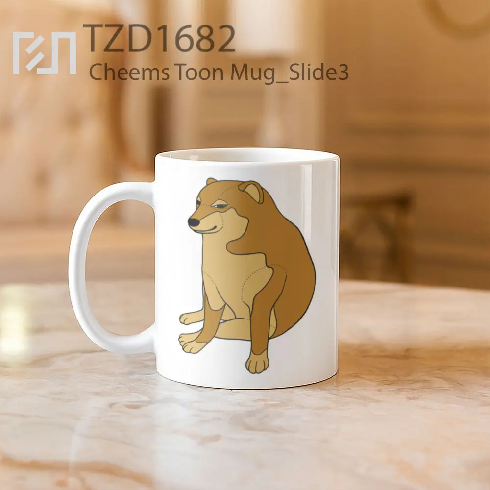 Cheems Toon Mug - All-side / Desain