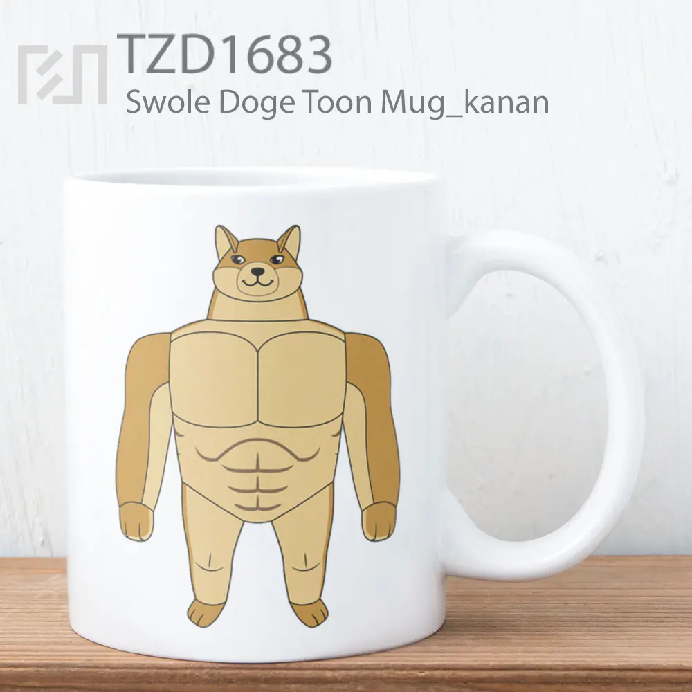 Swole Doge Toon Mug