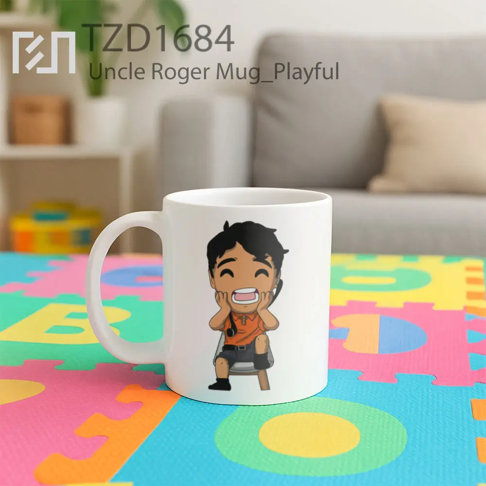 Uncle Roger Mug - All-side / Desain