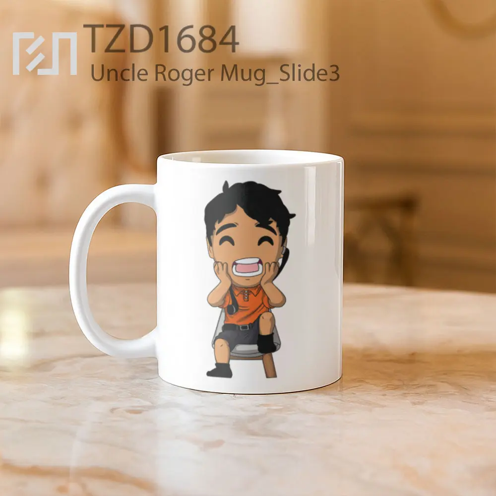 Uncle Roger Mug - All-side / Desain