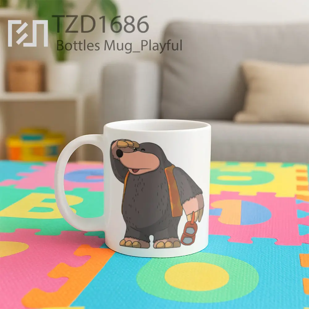 Bottles Mug - All-side / Desain