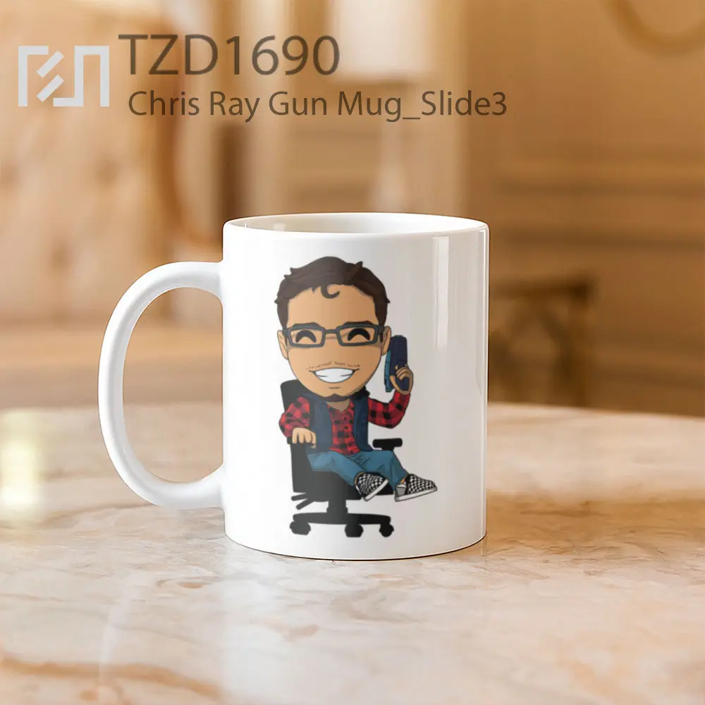 Chris Ray Gun Mug - All-side / Desain