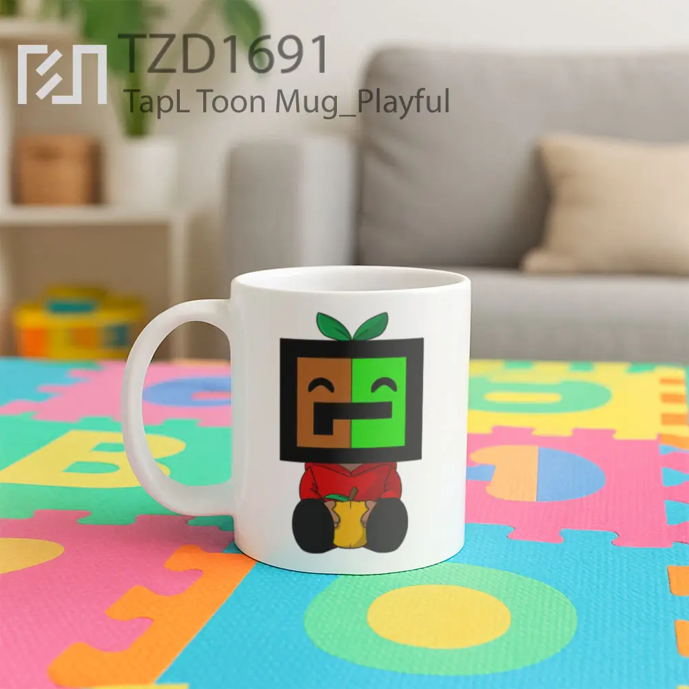 TapL Toon Mug - All-side / Desain