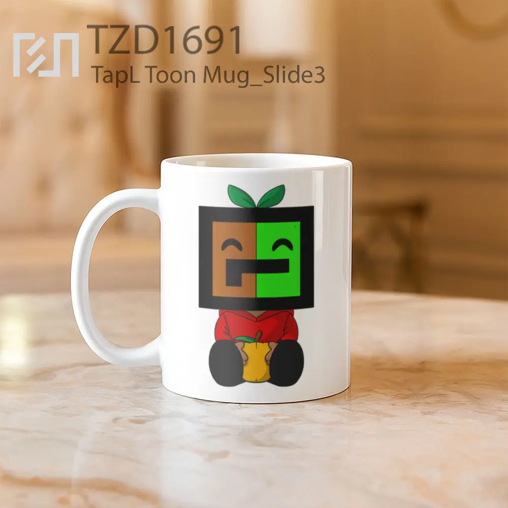 TapL Toon Mug - All-side / Desain