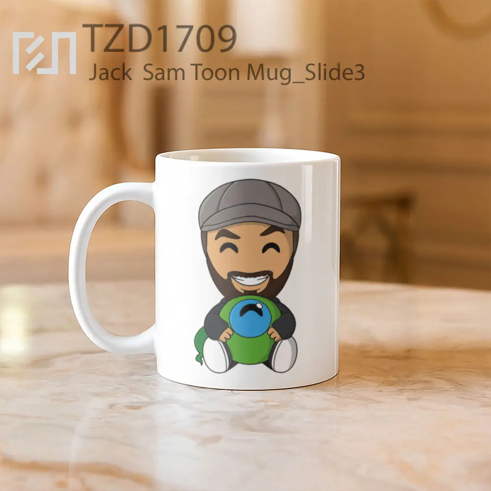 Jack  Sam Toon Mug - All-side / Desain