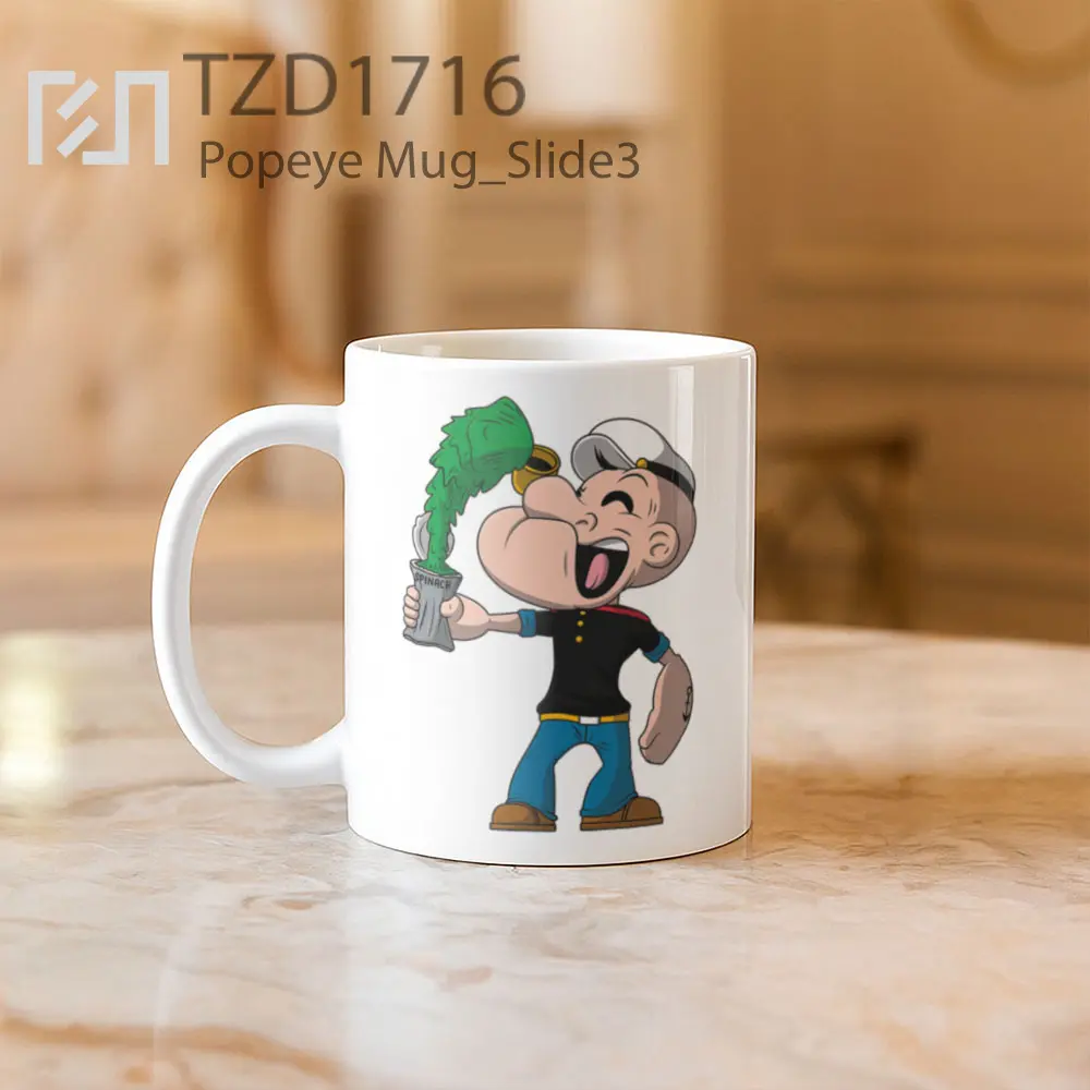 Popeye Mug - All-side / Desain