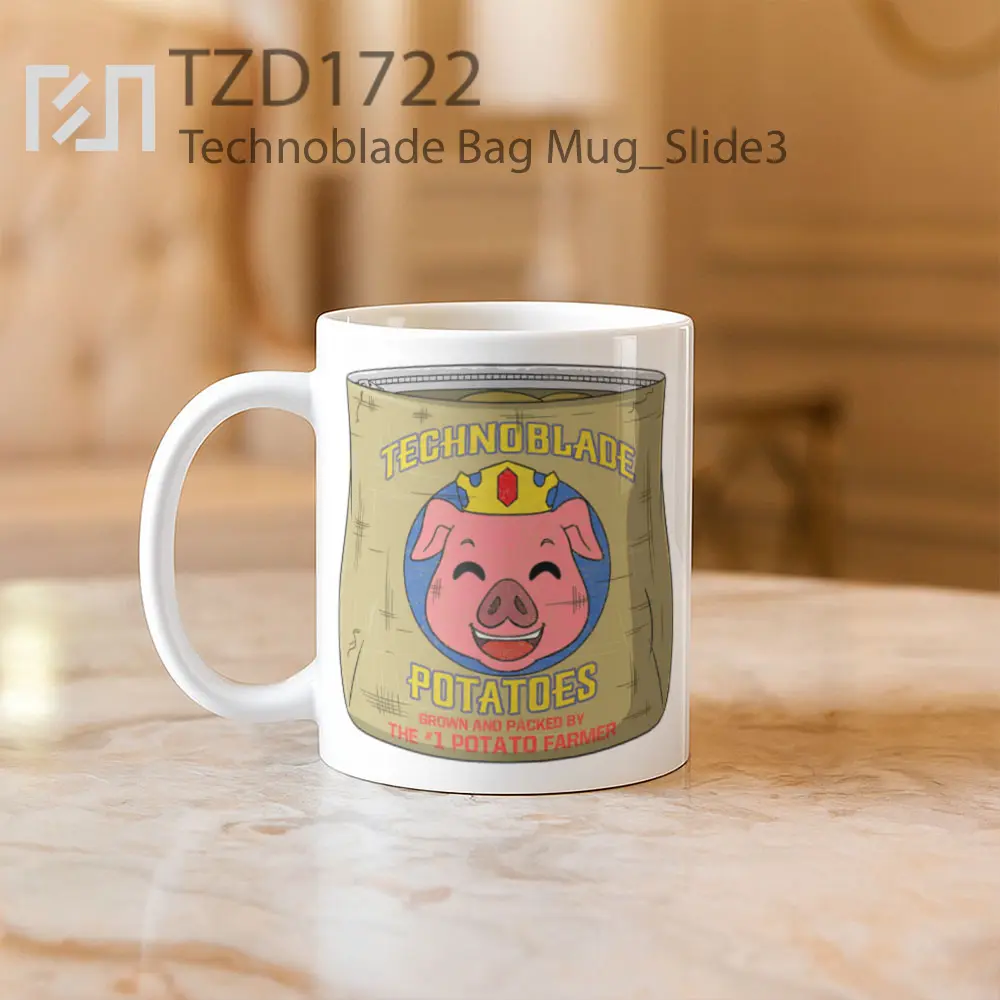 Technoblade Bag Mug - All-side / Desain