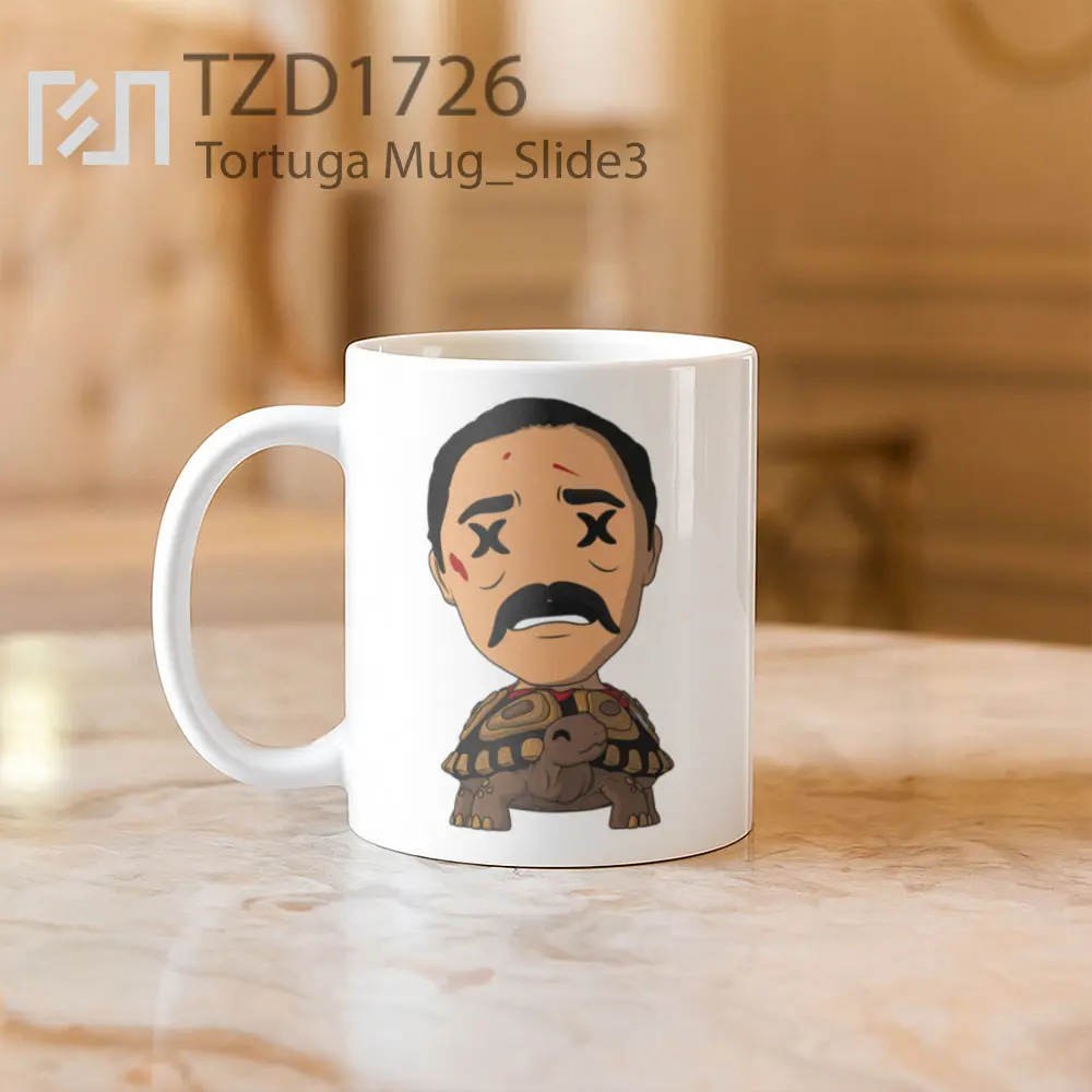 Tortuga Mug - All-side / Desain