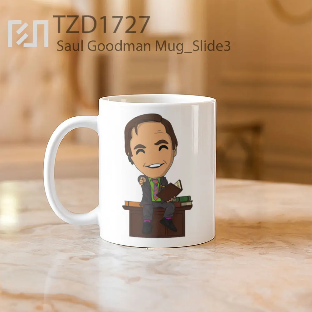 Saul Goodman Mug - All-side / Desain