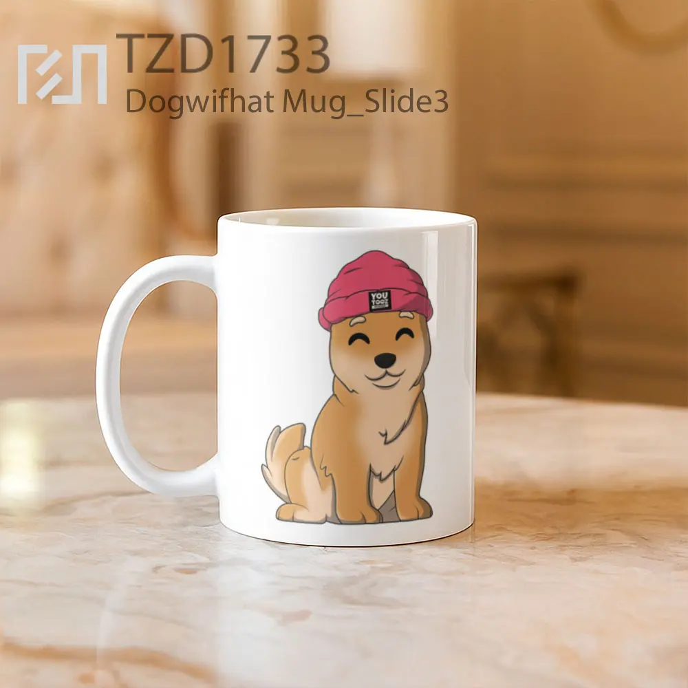 Dogwifhat Mug - All-side / Desain