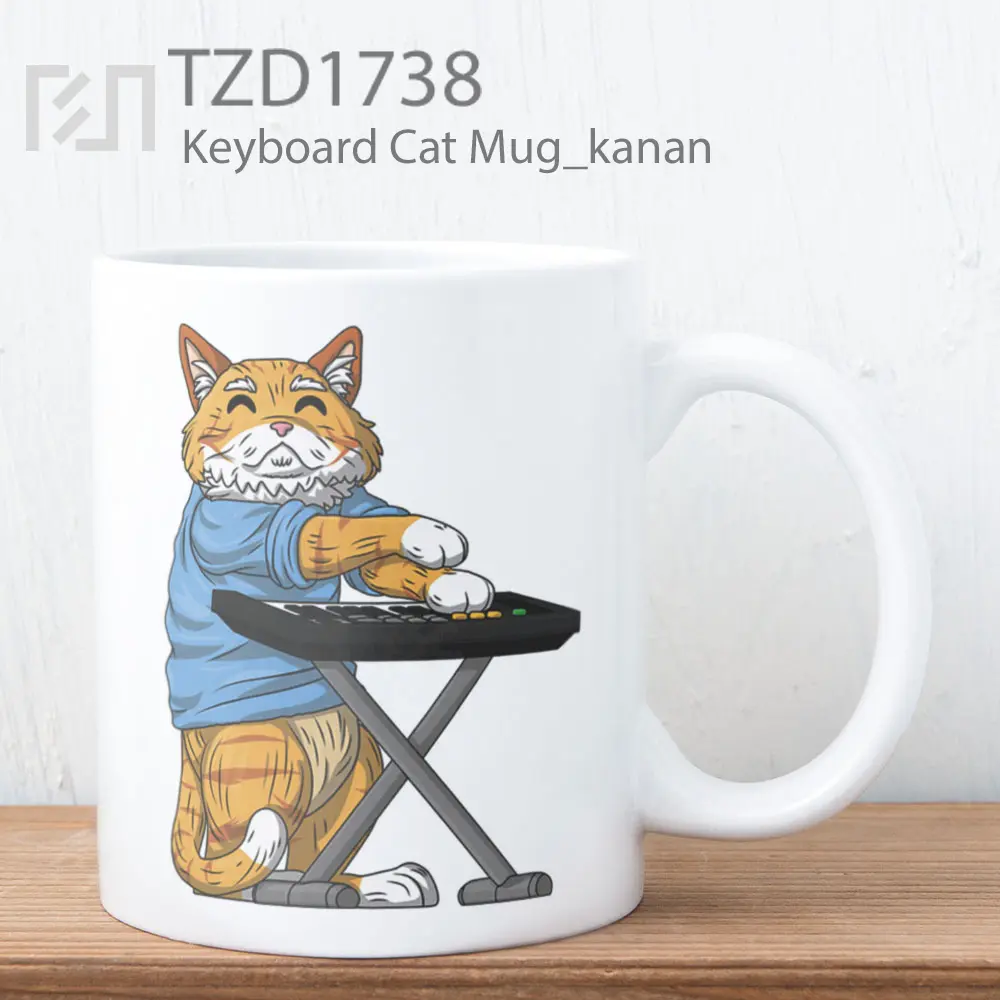 Keyboard Cat Mug