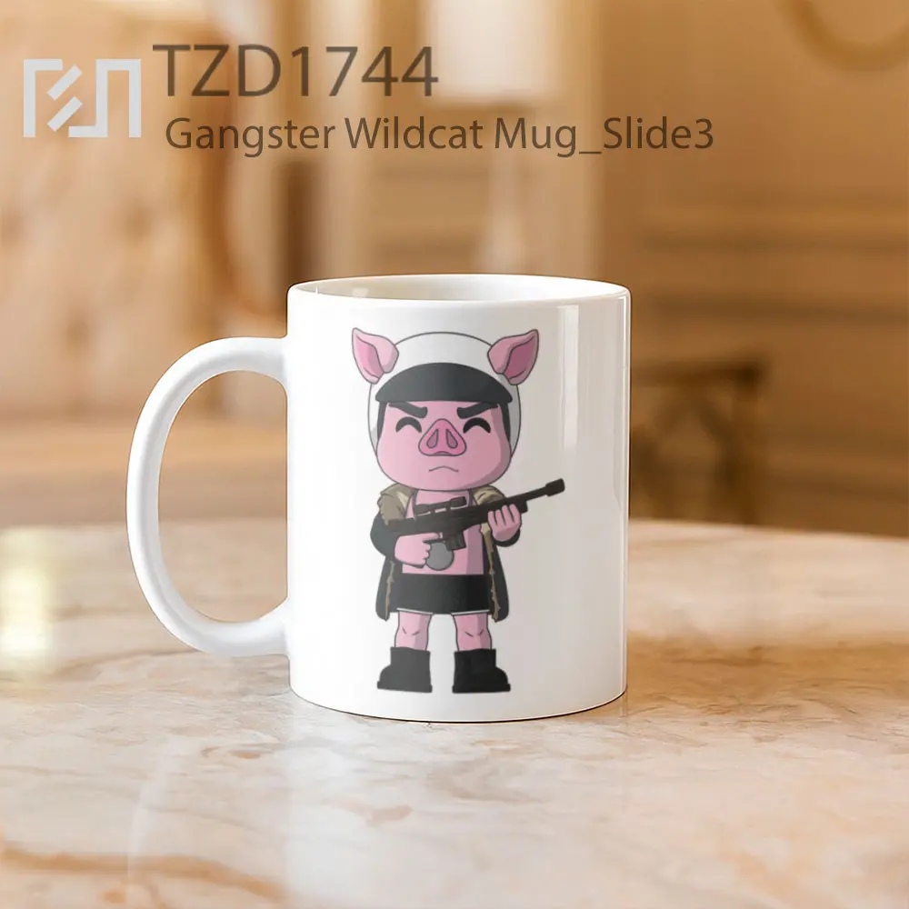 Gangster Wildcat Mug - All-side / Desain