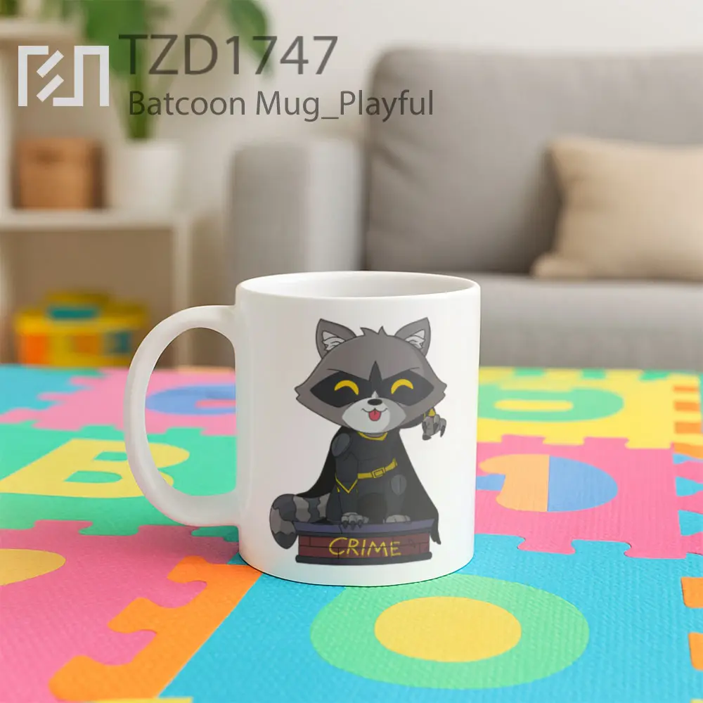 Batcoon Mug - All-side / Desain