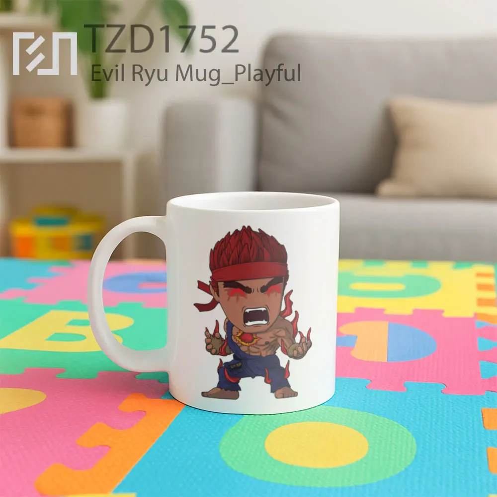Evil Ryu Mug - All-side / Desain