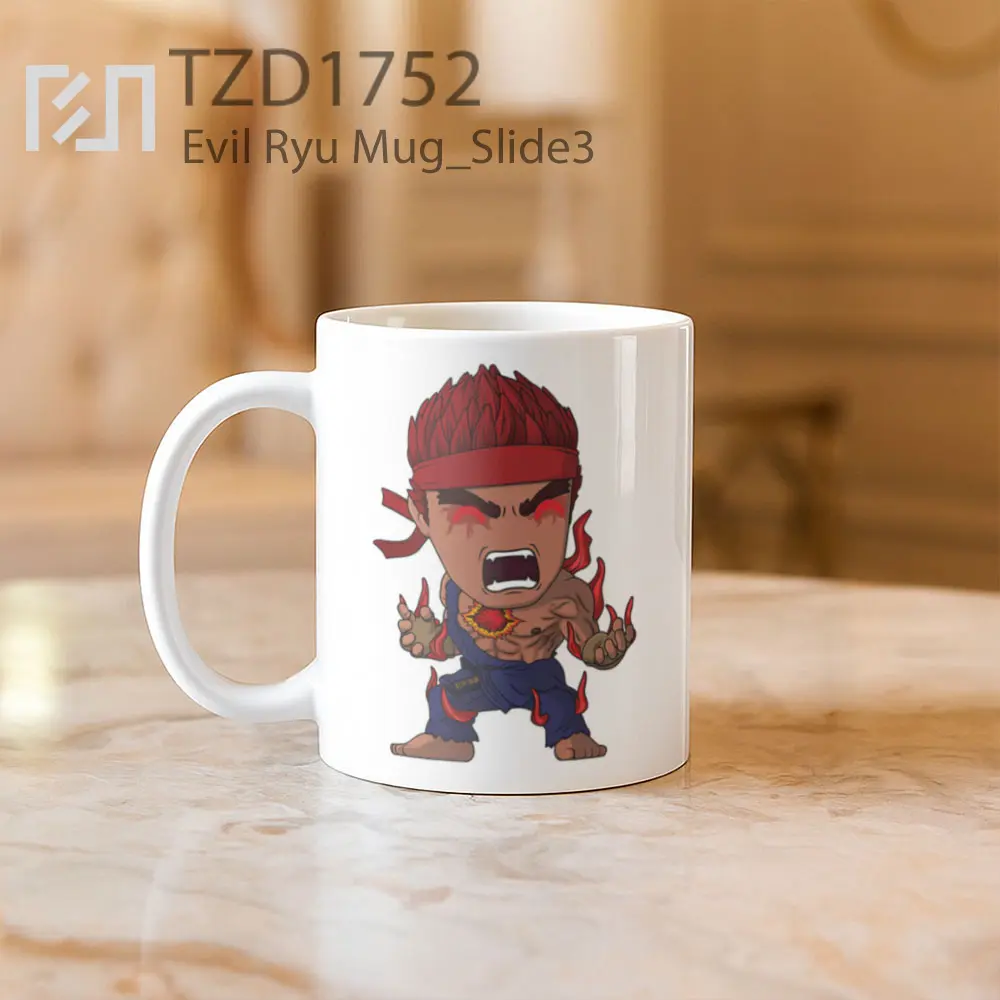 Evil Ryu Mug - All-side / Desain