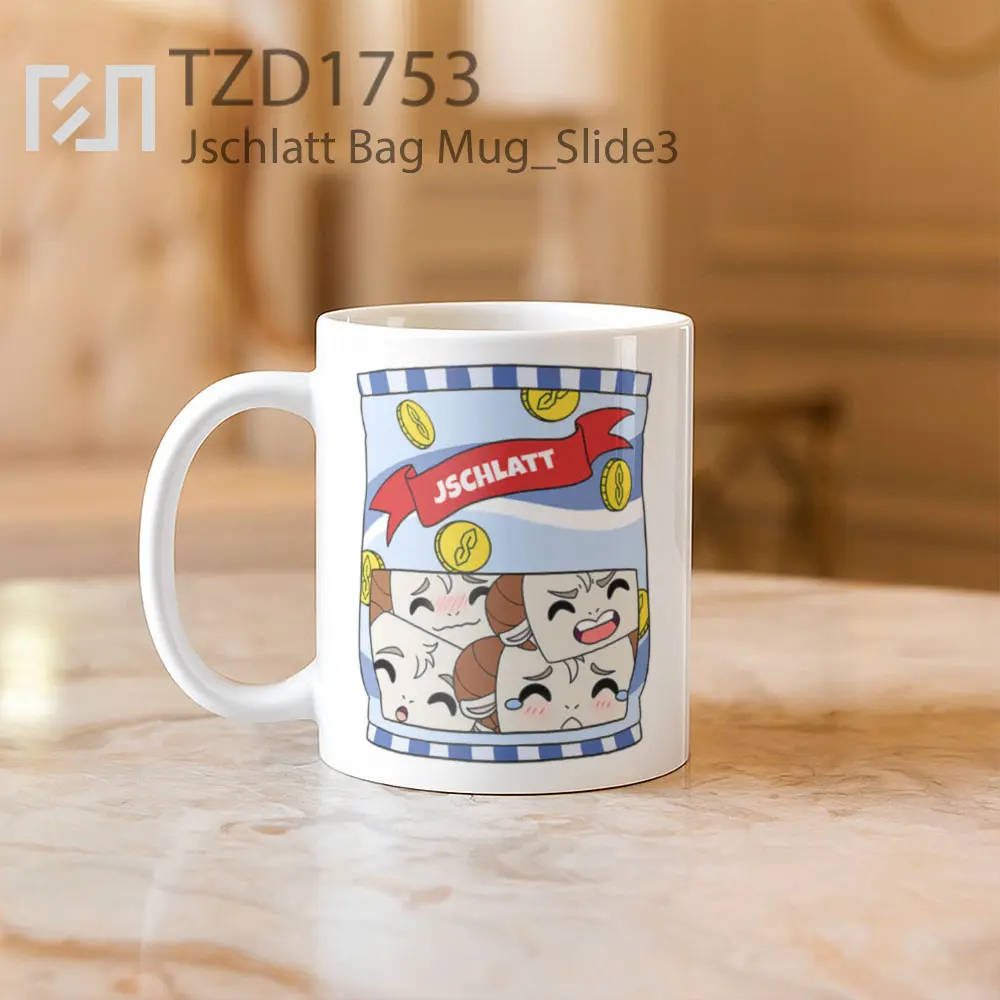 Jschlatt Bag Mug - All-side / Desain