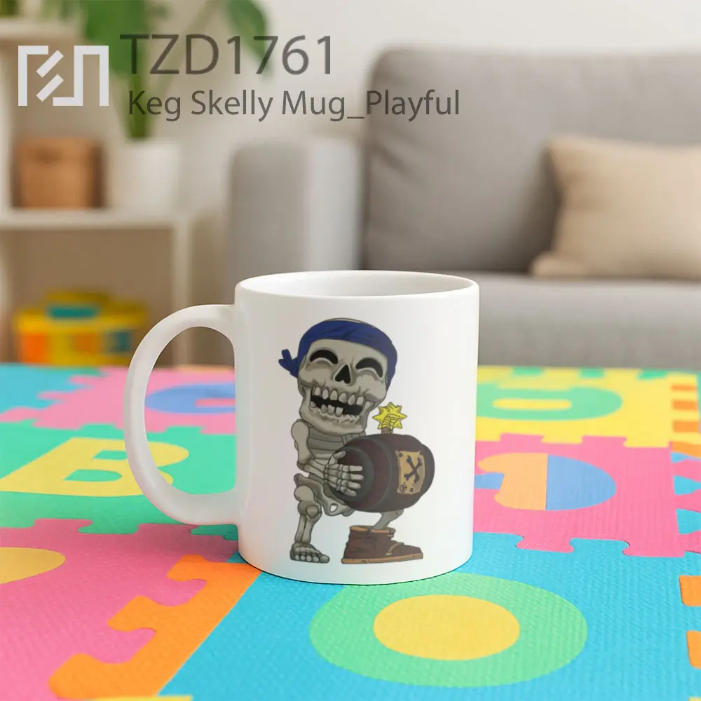 Keg Skelly Mug - All-side / Desain