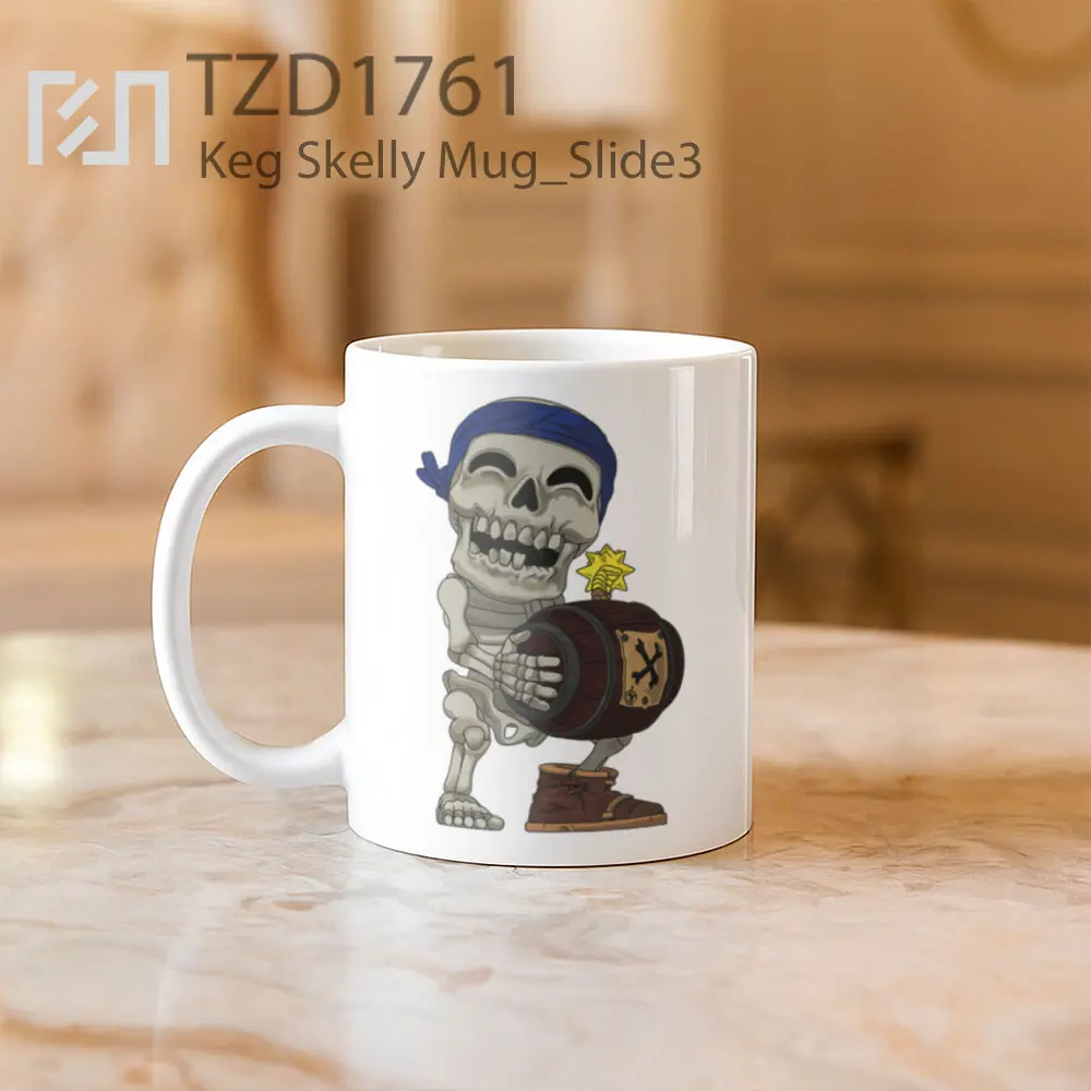 Keg Skelly Mug - All-side / Desain