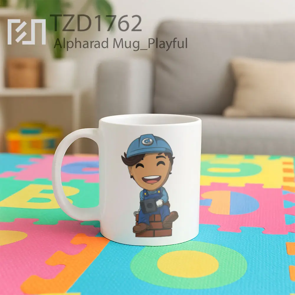Alpharad Mug - All-side / Desain