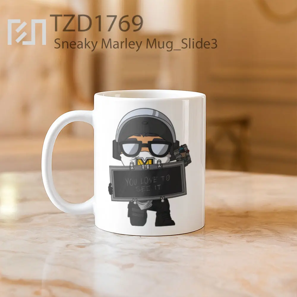 Sneaky Marley Mug - All-side / Desain