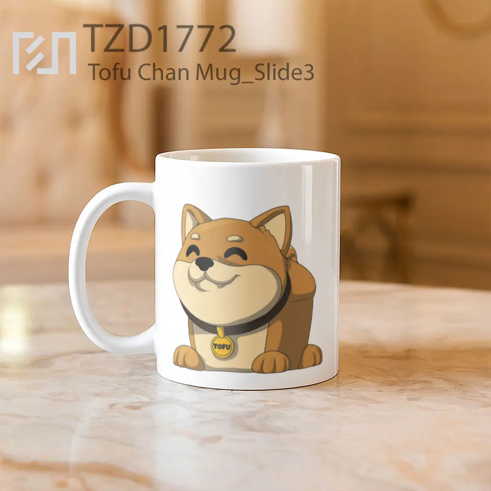 Tofu Chan Mug - All-side / Desain