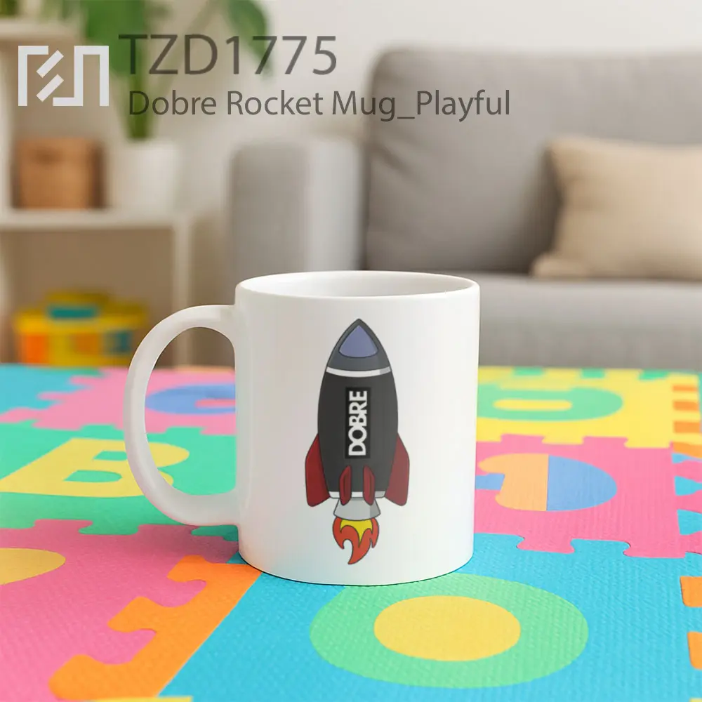 Dobre Rocket Mug - All-side / Desain