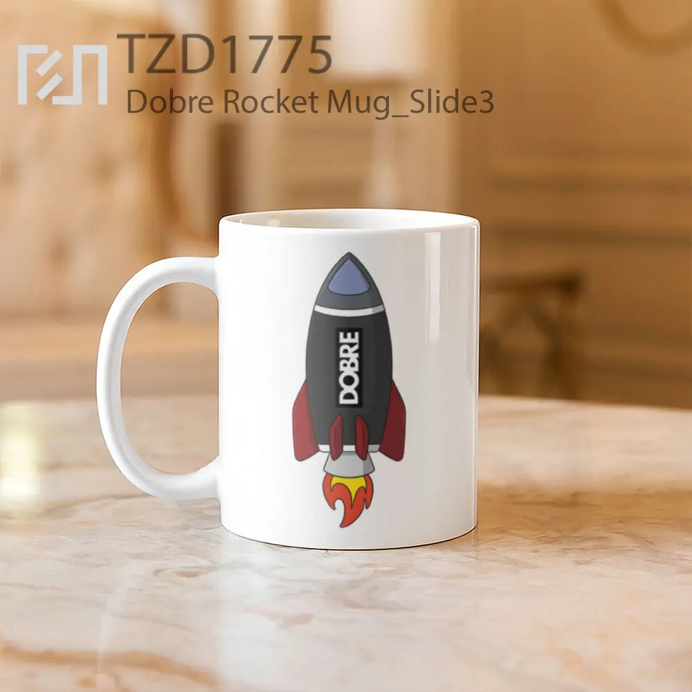 Dobre Rocket Mug - All-side / Desain