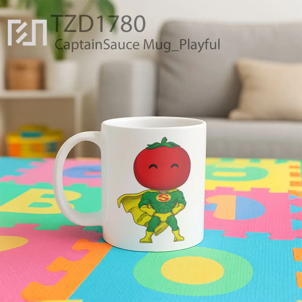 CaptainSauce Mug - All-side / Desain