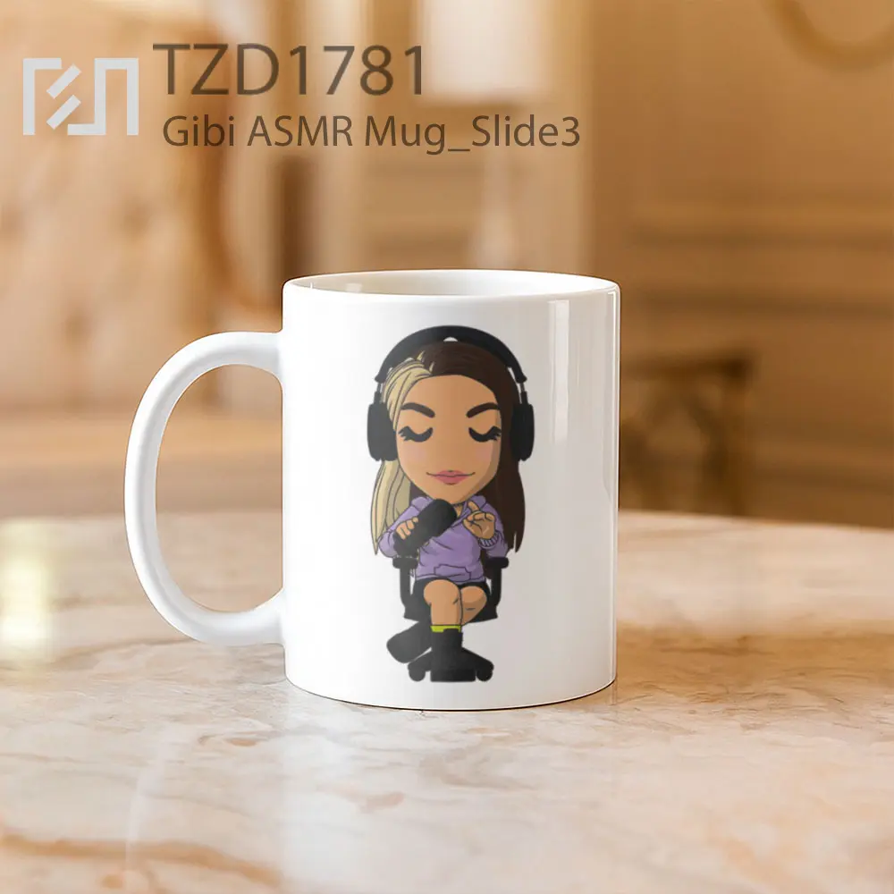 Gibi ASMR Mug - All-side / Desain