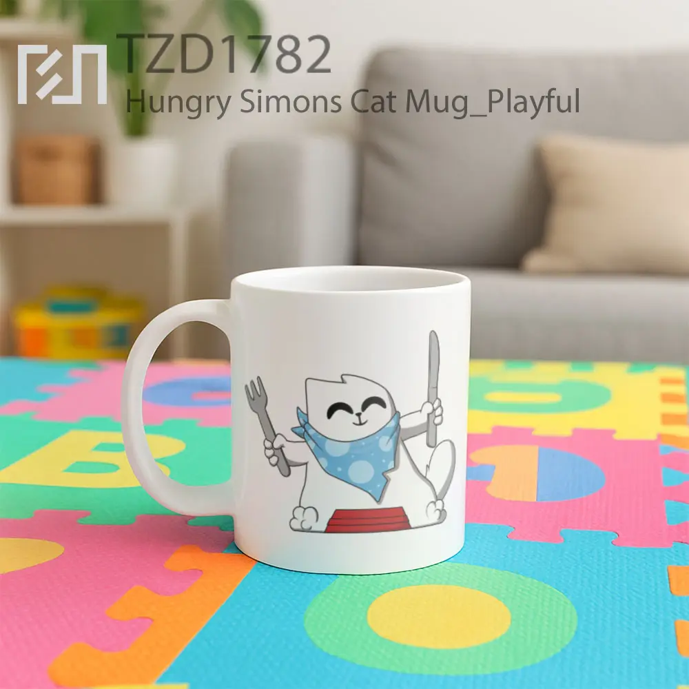 Hungry Simons Cat Mug - All-side / Desain