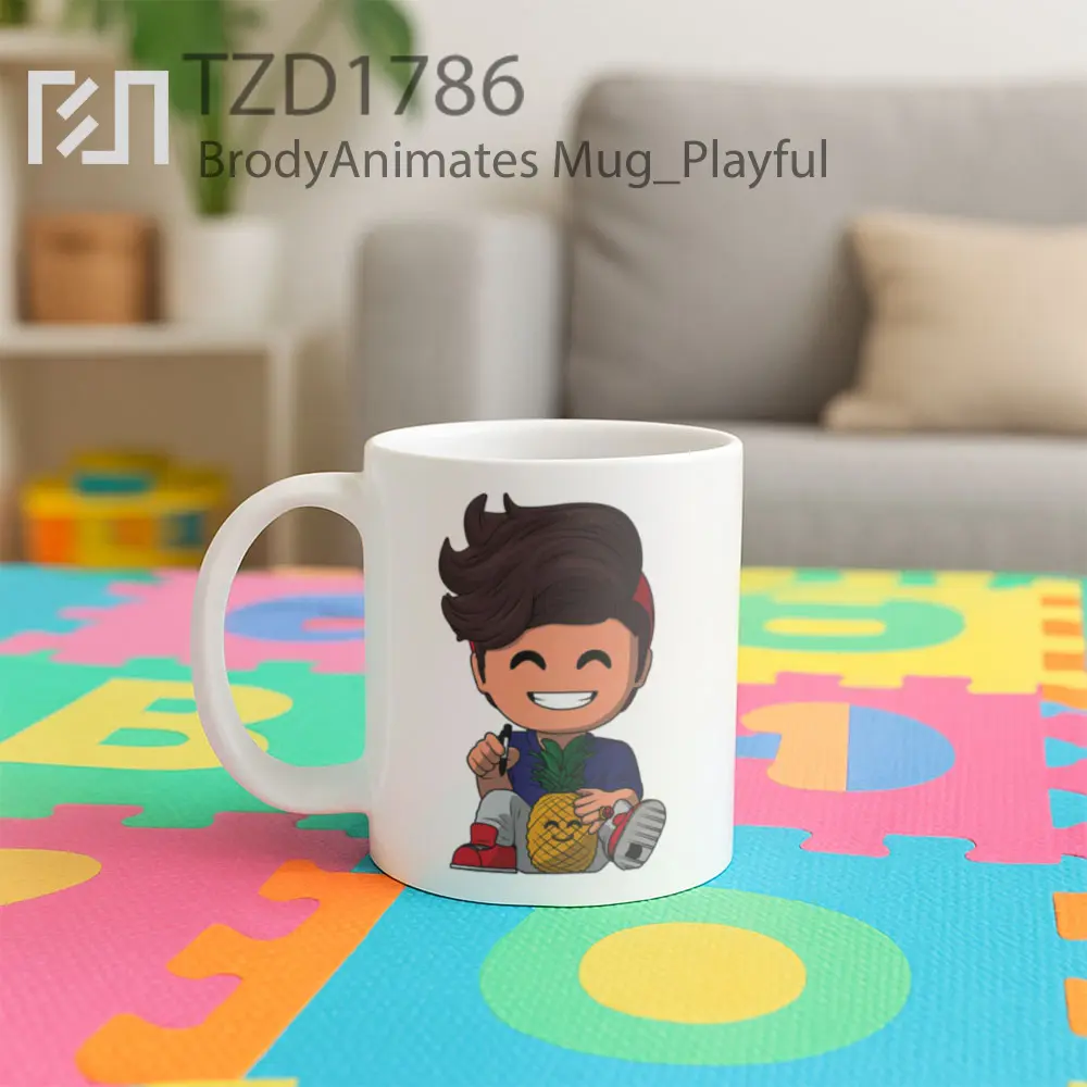 BrodyAnimates Mug - All-side / Desain